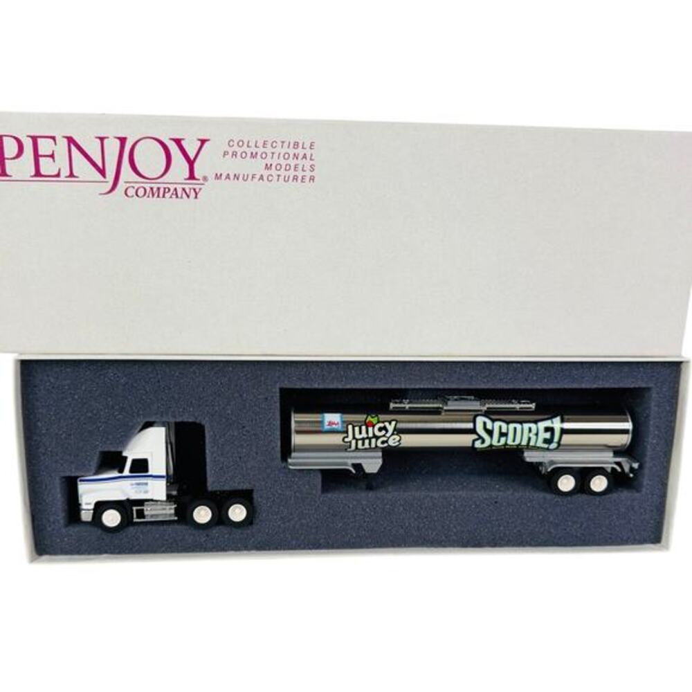 VTG 2000 Penjoy‎ Nestle Juicy Juice Score 1/64 Diecast Mack Semi Hauler in Box